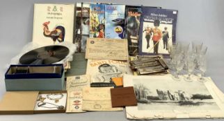 VINTAGE HARMONICAS (4) - with harmonica music and various other music and ephemera with a small