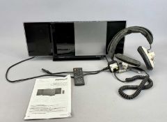 PANASONIC SC-HC37DB COMPACT STEREO SYSTEM - with remote control and headphones