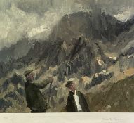 WELSH & OTHER ARTISTS UNFRAMED WORKS – a large assortment to include: GARETH PARRY (British born