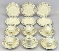 MINTON 'BELLEMEADE' TEA SERVICE FOR 6 PERSONS - 12 pieces