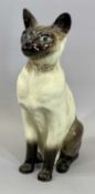 BESWICK SIAMESE CAT - fireside model 2139, 35.5cms H