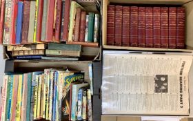 VINTAGE CHILDREN'S BOOKS - a collection including Annuals and Encyclopaedia set (within 3 boxes)