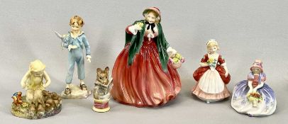 ROYAL DOULTON FIGURES (3) - Lady Charmaine HN1949, Monica HN1467 and Valerie HN2107, Royal Worcester