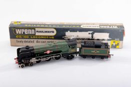 WRENN W2238 4/6/2 BR GREEN MERCHANT NAVY CLASS LOCO No.35028,  'Clan Line' Comments: V.G in V.G box