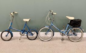 VINTAGE BICYCLES (2) - Compact Hercules (folding) and Raleigh 