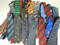 ASSORTED CRICKET & RUGBY CLUB /TOUR/SOUVENIR/THEMED TIES, including England v. India Edgebaston