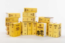 WISDEN CRICKETER'S ALMANACK: 1990-2007, additional 2005, 1864-1984 index, all with dws (20)