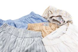 HIS ROYAL HIGHNESS PRINCE CHARLES THE PRINCE OF WALES, TURNBULL & ASSER LTD - a pair of blue and