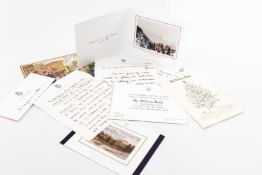 HIS ROYAL HIGHNESS PRINCE CHARLES THE PRINCE OF WALES - invitation to Mr William Dodd to a staff