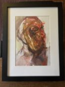 Elfyn Jones RCA. “Out there somewhere”. Acrylic & mixed media. 34 x 44.5cms