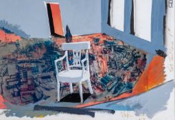 ‡ STEPHEN FARTHING (b. 1950), mixed media - Study for the Knowledge 6', 1991, signed and dated 91,