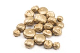 BETWEEN 4.2 & 4.3GMS OF PURE WELSH GOLD FROM THE ST. DAVIDS MINE refined to nine carat gold, with