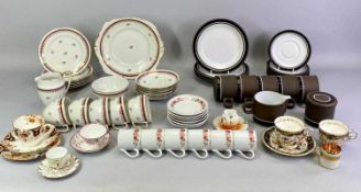 HORNSEA 'CONTRAST' 16 PIECE TEA SERVICE, Czechoslovakian floral tea service, approx 20 pieces, ETC