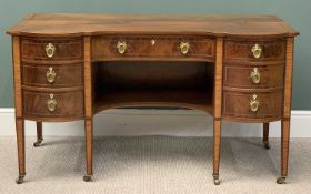 GOOD QUALITY LADY'S WRITING DESK - the locks stamped 