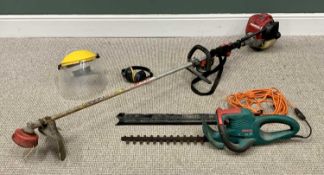 HONDA/BOSCH GARDEN EQUIPMENT x 2, GX254 petrol strimmer and an AHS40-24 electric hedge trimmer