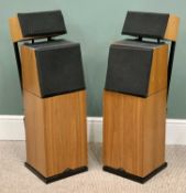 HI-FI EQUIPMENT - NAIM AUDIO LTD 2 x SBL floorstanding speakers with top speaker recline, 87cms H