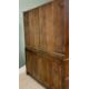 CIRCA 1830 OAK WELSH DRESSER, the three-shelf rack with wide backboards and shaped front detail over - Image 5 of 5
