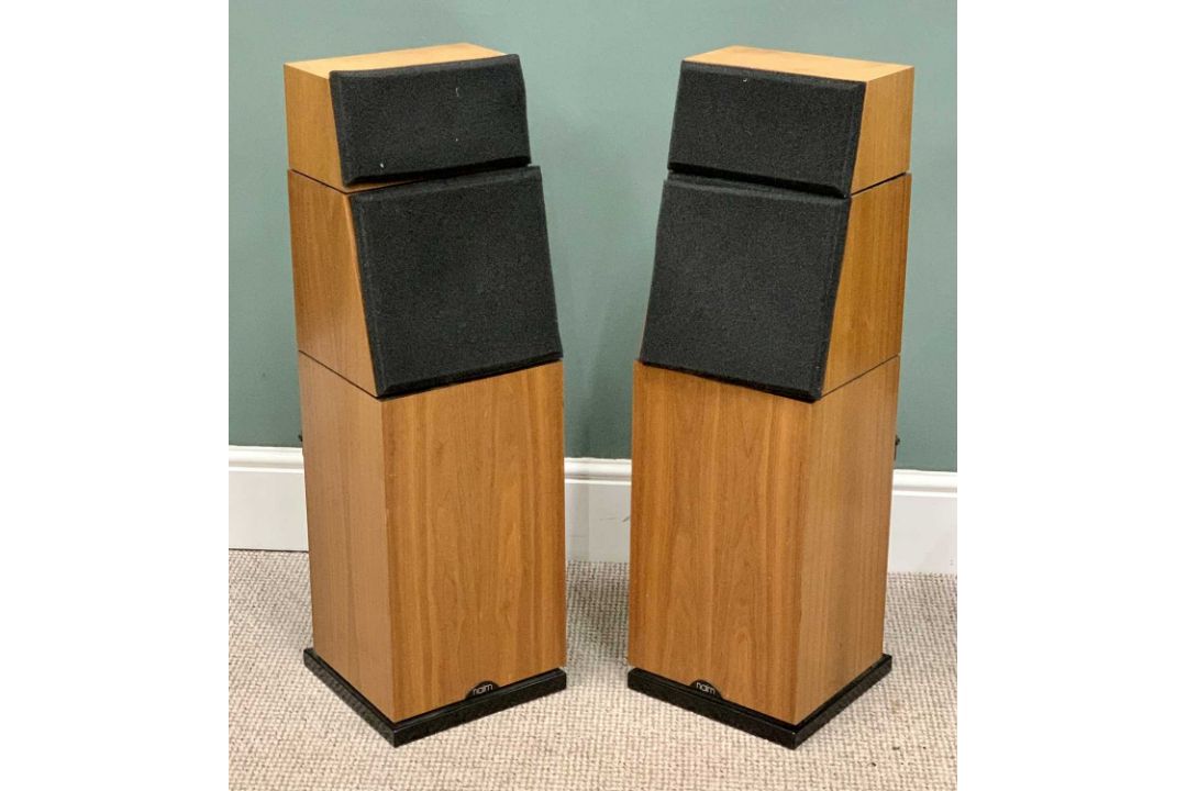 HI-FI EQUIPMENT - NAIM AUDIO LTD 2 x SBL floorstanding speakers with top speaker recline, 87cms H - Image 2 of 5