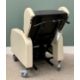 SEATING MATTERS- MONACO- INVALID ARMCHAIR / WHEELCHAIR, in cream and black leather effect, with - Image 2 of 2