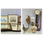 MIXED COLLECTABLES - wooden and gilt brass telescope, Nairne London, 66cms L closed, wood, brass and