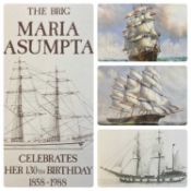 MARITIME THEMED PAINTINGS, PRINTS, ETC - a large parcel