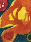 JOHN HOYLAND RA (British 1934 - 2011) limited edition print (22/40) - labelled verso 'From a