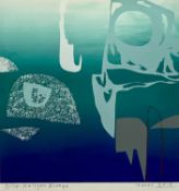 MARTYN JONES limited edition screen print (11/17) - titled 'Halcyon Blunge', signed and dated