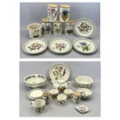 PORTMEIRION 'SUSAN WILLIAMS ELLIS' BOTANIC GARDENS CHINA - an assortment including five provision
