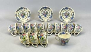 MASONS STRATHMORE & SIMILAR TEAWARE - 17 pieces