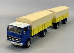 DINKY TOYS, BOXED - 917 Mercedes Benz Truck and Trailer, and 251 Aveling-Barford Diesel Roller