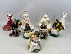 ROYAL DOULTON FIGURINES - Sweet Dreams HN2380, School Marm HN2223, Silk and Ribbons HN2017, the