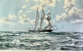 MONTAGUE DAWSON print - titled 