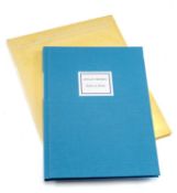 DYLAN THOMAS two limited edition volumes being (1) 'Letter to Loren', Swansea Salubrious Press,1993,