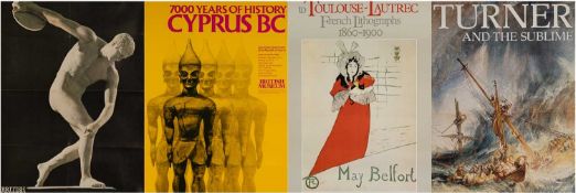ASSORTED 20TH CENTURY EXHIBITION POSTERS, including 1980 'V&A Princely Magnificence: Court Jewels of