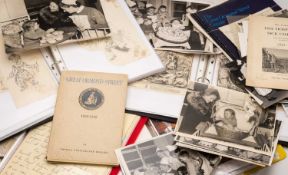 INTERESTING ALBUM OF 1950s GREAT ORMOND STREET HOSPITAL NURSING EPHEMERA, including period