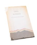 PARRY-WILLIAMS (T.H.) 'Deg Soned', limited edition (17/270) copy from Gregynog Press 1987, all