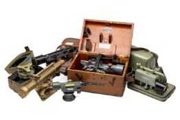 ASSORTED SURVEYING LEVELS, including cased Watts SL10 quick set level, Cooke S33 tilting level,