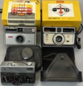 A ROLLEI 35S 35 MM COMPACT CAMERA - chrome and black, with Rollei HFT Sonnar f/2.8 40mm lens, serial