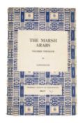 THESIGER (WILFRED), The Marsh Arabs. ADVANCE PROOF COPY, 8vo., London, Longmans, 1964 Provenance: