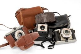 ASSORTED CORONET CAMERAS, comprising Coronet Vogue, Coronet Viscount Black & White and Colour,