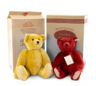 TWO MODERN STEIFF LTD EDN BEARS, comprising 2001 brass mohair bear no. 1727/4000, 45cms h; and