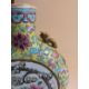 CHINESE FAMILLE ROSE 'DOUBLE PHEASANT' MOON FLASK, 6-character Tongzhi seal mark, enamelled with - Image 5 of 6