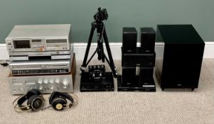 AUDIO / VIDEO EQUIPMENT to include Sony separate TC-FX6C, DVD recorders, Yamaha amplifier, CA10-10