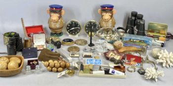 MIXED COLLECTABLES, various Zippo lighters, pair of Miranda 10 x 50 field binoculars, pair of Magnor