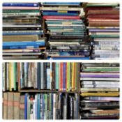 LIBRARY OF BOOKS RELATING TO LOCOMOTIVE & RAILWAYS, appear to be in excellent condition, including