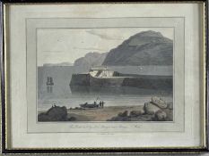 WILLIAM DANIELL fourteen aquatints – titled Welsh views, mostly ‘Anglesea’ scenes, approx.17 x 23cms