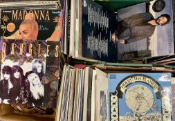 LP RECORDS, mixed genres including 1980s rock and pop, classical and middle of the road, over 150
