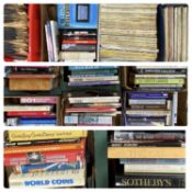 LARGE COLLECTION OF BOOKS, horticulture, entertainment, culture ETC contained in approximately 12
