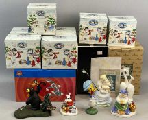 BOXED COALPORT 'LOONEY TOONS' FIGURE 'SHOOT A BIRDIE', boxed Coalport figurine, Moments