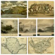 J F ALLEN (20th Century) oil on board - title verso 'Llyn Padarn', signed lower right, 23.5 x 39cms,